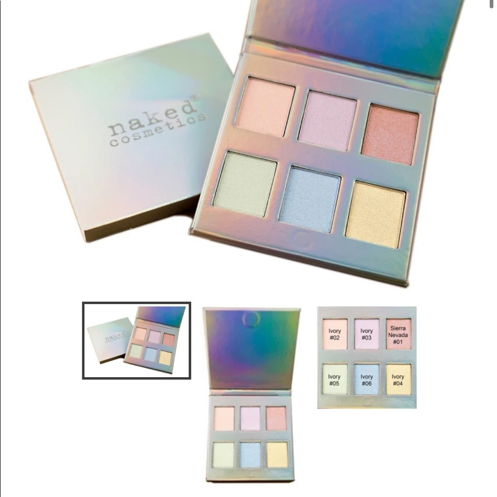 naked cosmetics | Holographic Highlighter Palette